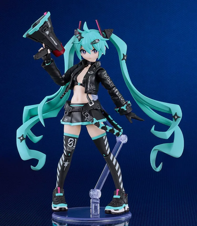 Character Vocal Series 01: Hatsune Miku Plamatea Plastic Model Kit Hatsune Miku: Chuocho Tactical Craft Ver. 15 cm by Good Smile Company - Character Vocal Series