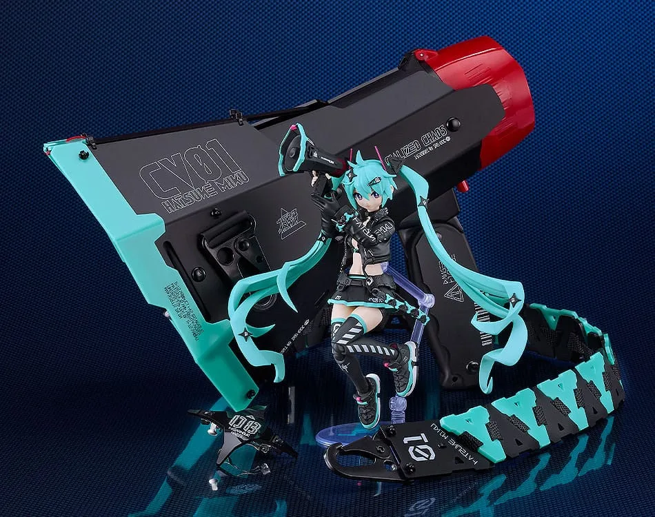 Character Vocal Series 01: Hatsune Miku Plamatea Plastic Model Kit Hatsune Miku: Chuocho Tactical Craft Ver. 15 cm by Good Smile Company - Character Vocal Series