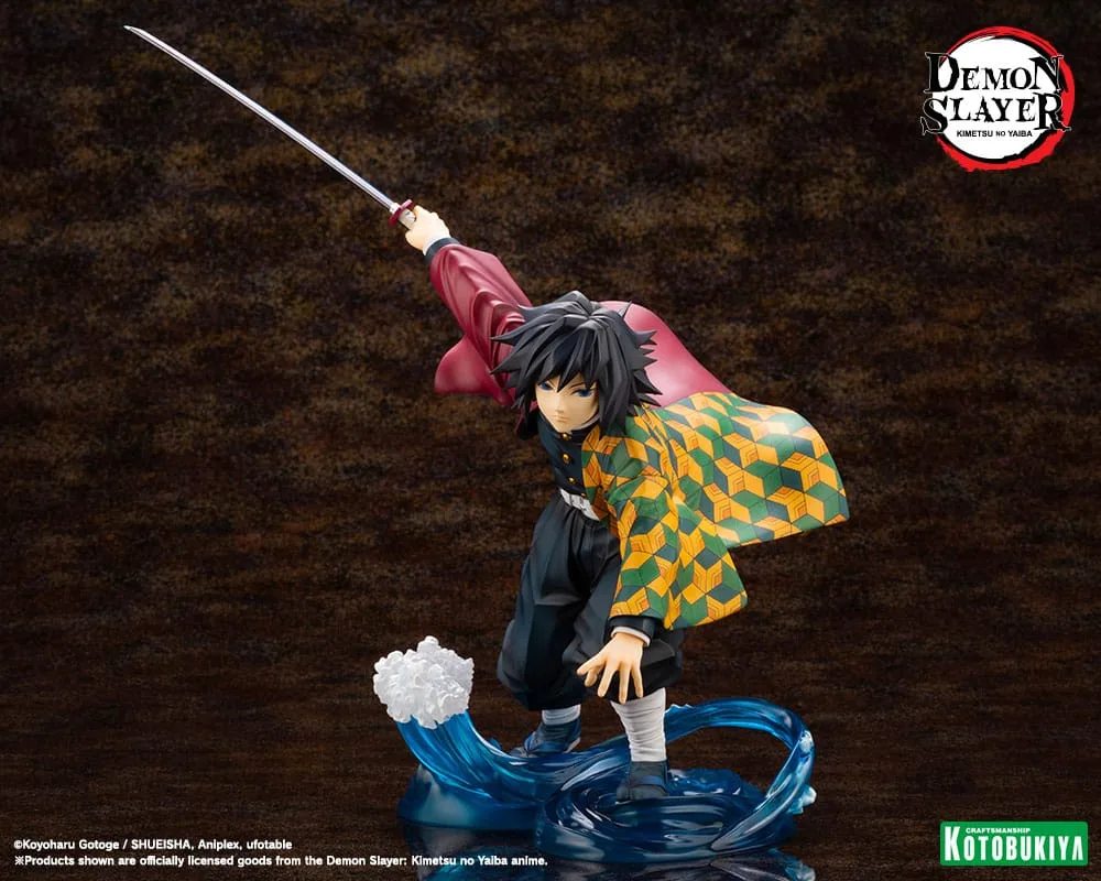 Demon Slayer: Kimetsu no Yaiba ARTFXJ Statue 1/8 Giyu Tomioka 21 cm by Kotobukiya - Demon Slayer