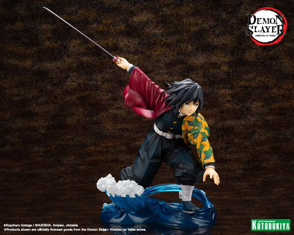 Demon Slayer: Kimetsu no Yaiba ARTFXJ Statue 1/8 Giyu Tomioka 21 cm by Kotobukiya - Demon Slayer