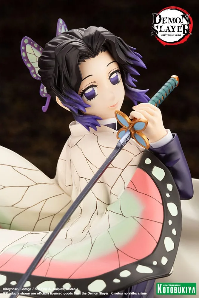Demon Slayer: Kimetsu no Yaiba ARTFXJ Statue 1/8 Shinobu Kocho 25 cm by Kotobukiya - Demon Slayer