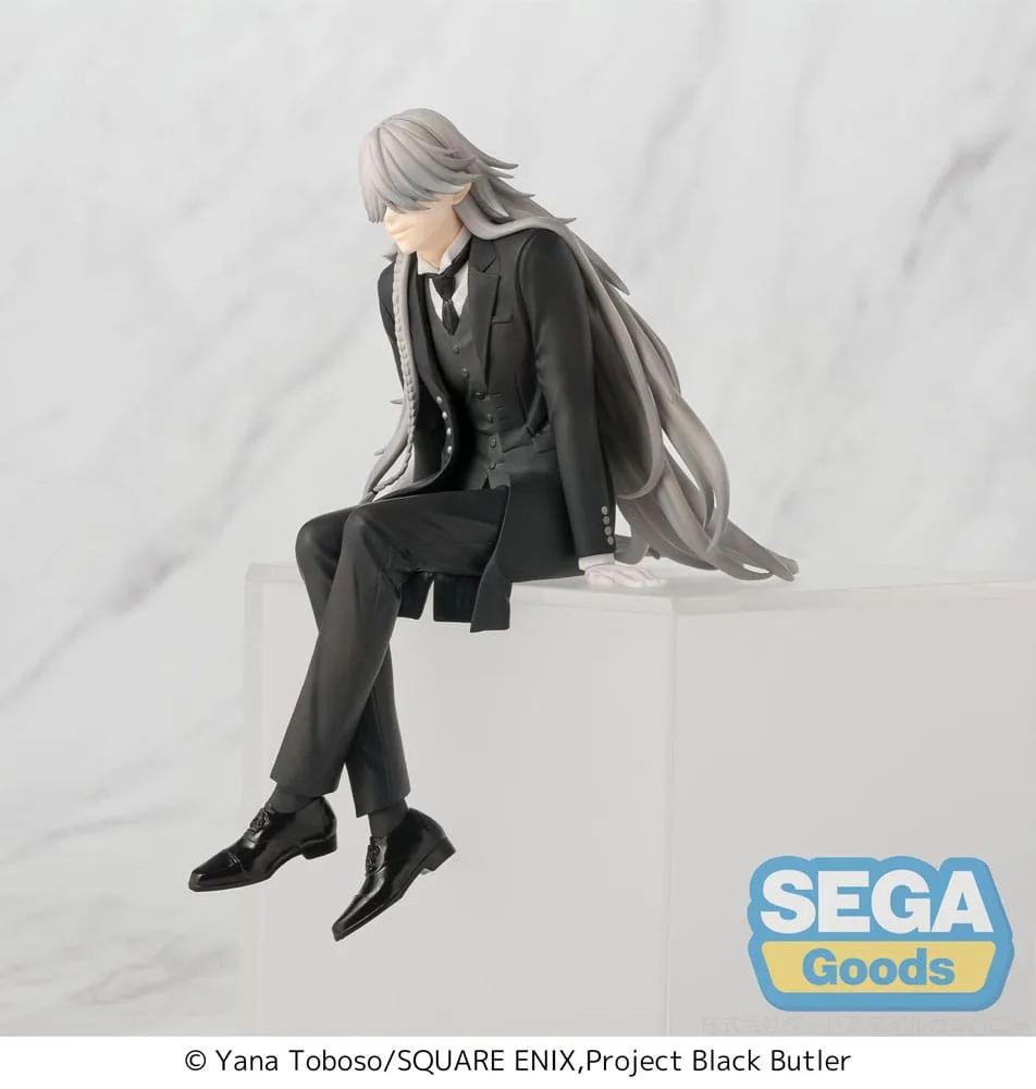 Black Butler: Boarding School Arc PM Perching PVC Statue Undertaker 13 cm by Sega - Black Butler