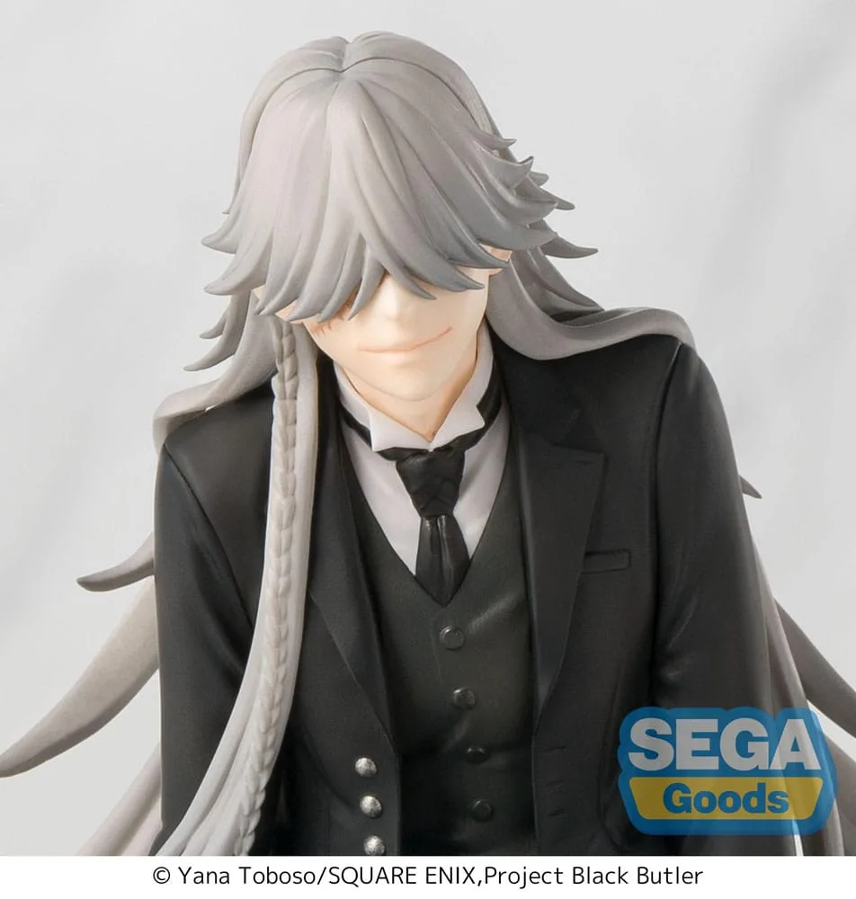 Black Butler: Boarding School Arc PM Perching PVC Statue Undertaker 13 cm by Sega - Black Butler