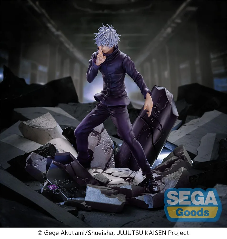 Jujutsu Kaisen Figurizm Luminasta PVC Statue Shibuya Incident Satoru Gojo Unlimited Void 21 cm by Sega - Jujutsu Kaisen