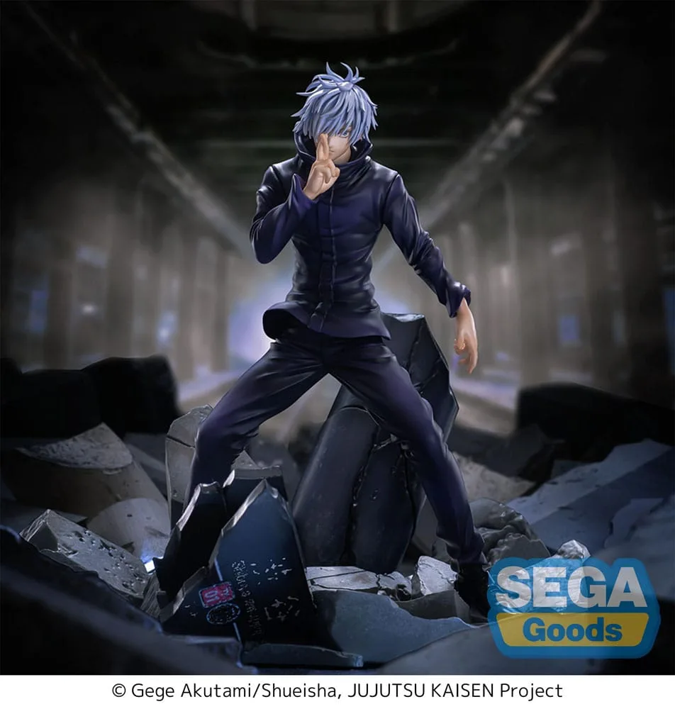 Jujutsu Kaisen Figurizm Luminasta PVC Statue Shibuya Incident Satoru Gojo Unlimited Void 21 cm by Sega - Jujutsu Kaisen
