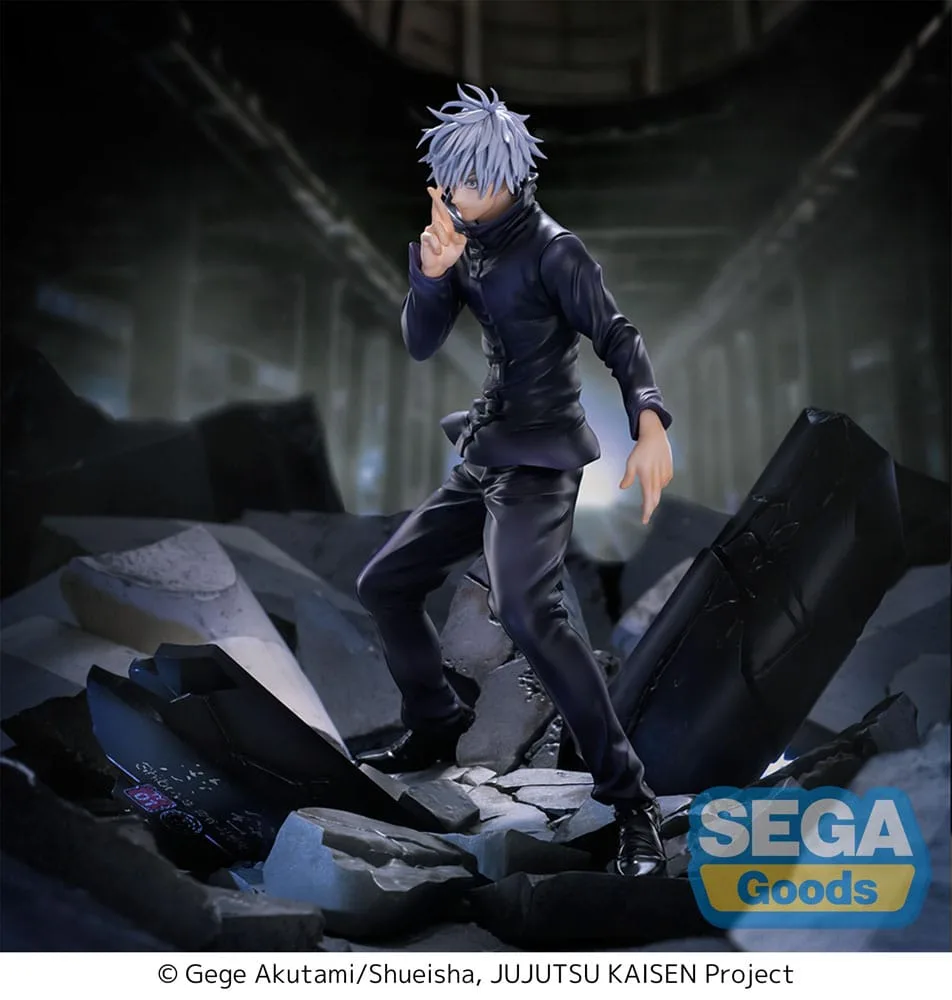 Jujutsu Kaisen Figurizm Luminasta PVC Statue Shibuya Incident Satoru Gojo Unlimited Void 21 cm by Sega - Jujutsu Kaisen