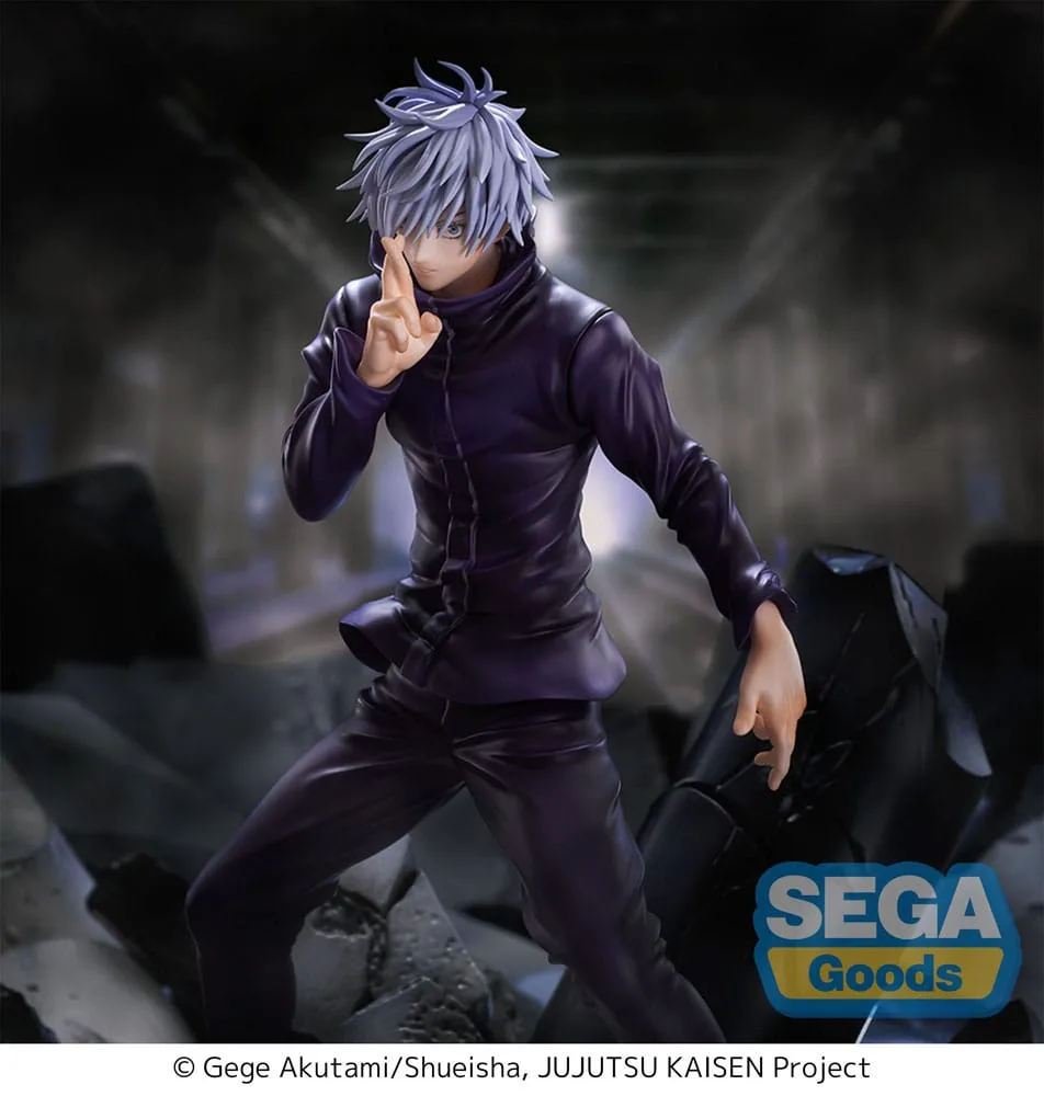 Jujutsu Kaisen Figurizm Luminasta PVC Statue Shibuya Incident Satoru Gojo Unlimited Void 21 cm by Sega - Jujutsu Kaisen