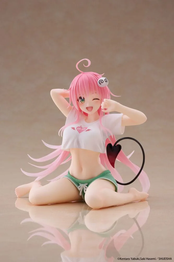 To Love-Ru Darkness PVC Statue Desktop Cute Figure Lala Roomwear Ver. 13 cm by Taito Prize - To Love-Ru