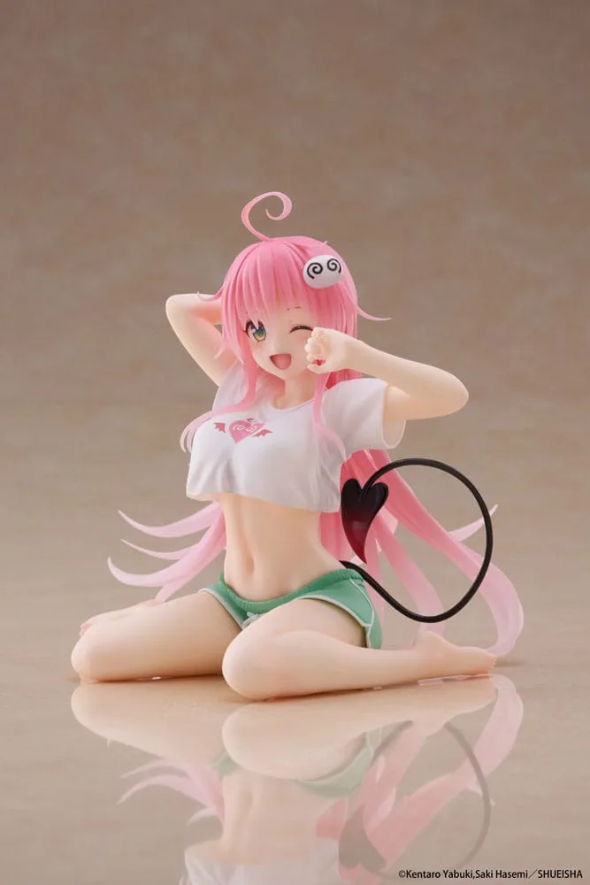 To Love-Ru Darkness PVC Statue Desktop Cute Figure Lala Roomwear Ver. 13 cm by Taito Prize - To Love-Ru