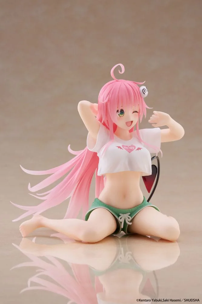 To Love-Ru Darkness PVC Statue Desktop Cute Figure Lala Roomwear Ver. 13 cm by Taito Prize - To Love-Ru