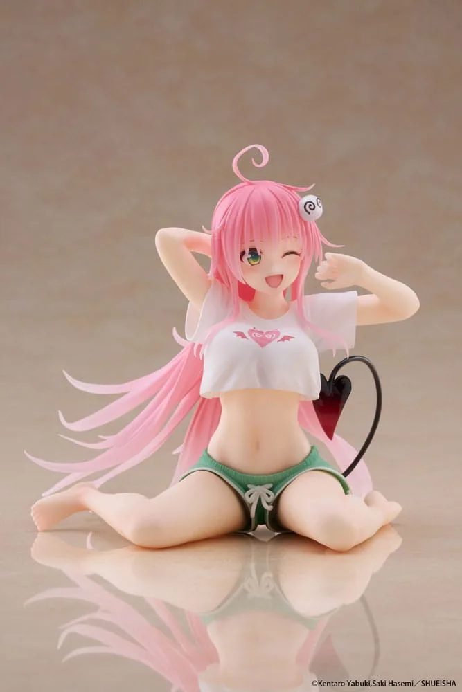 To Love-Ru Darkness PVC Statue Desktop Cute Figure Lala Roomwear Ver. 13 cm by Taito Prize - To Love-Ru