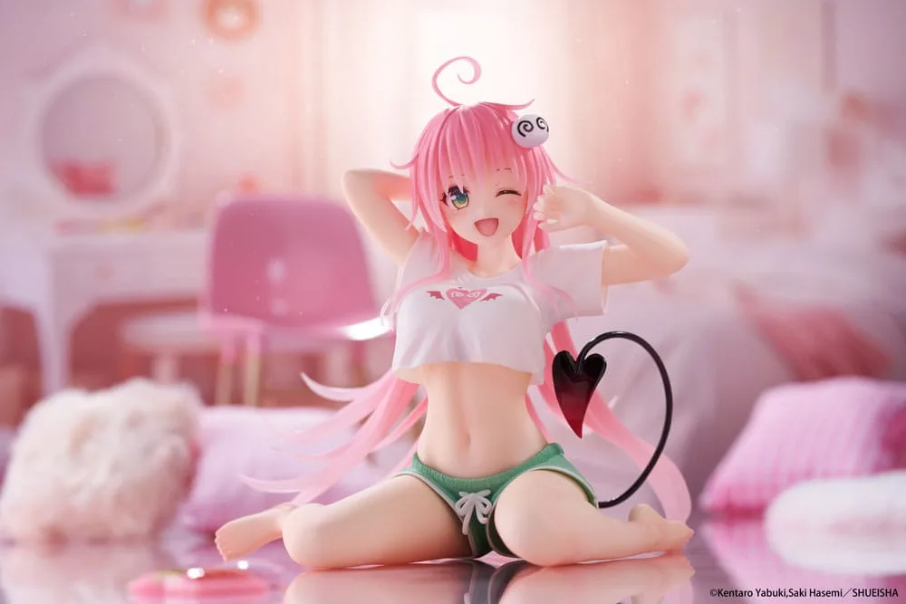 To Love-Ru Darkness PVC Statue Desktop Cute Figure Lala Roomwear Ver. 13 cm by Taito Prize - To Love-Ru