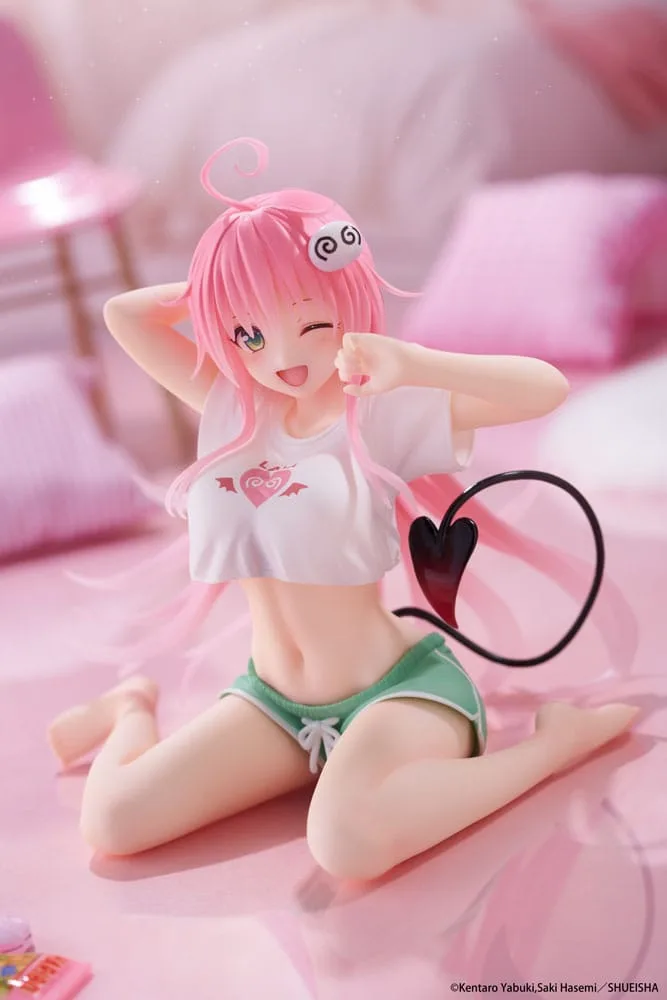 To Love-Ru Darkness PVC Statue Desktop Cute Figure Lala Roomwear Ver. 13 cm by Taito Prize - To Love-Ru