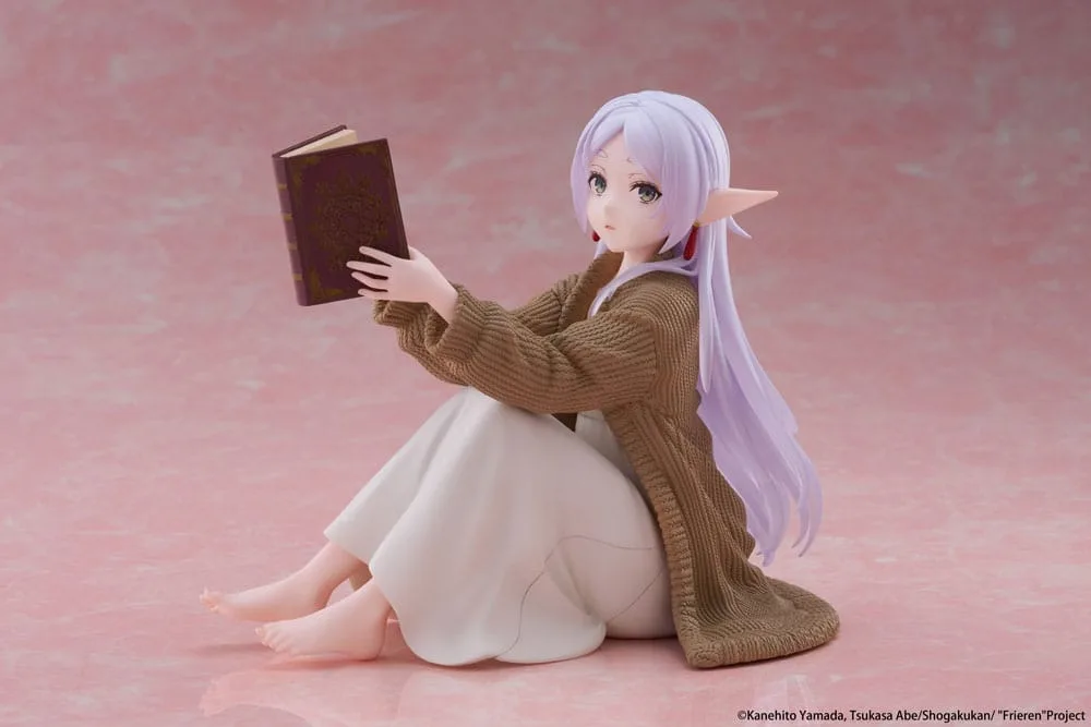 Frieren: Beyond Journey's End PVC Statue Desktop Cute Figure Frieren Roomwear Ver. 13 cm by Taito Prize - Frieren