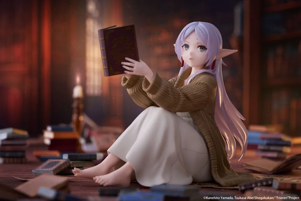 Frieren: Beyond Journey's End PVC Statue Desktop Cute Figure Frieren Roomwear Ver. 13 cm by Taito Prize - Frieren