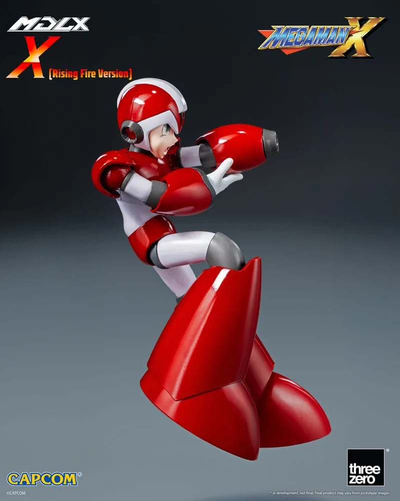 Mega Man MDLX Action Figure Rockman X / Mega Man X (Rising Fire Version) 12 cm by ThreeZero - Mega Man
