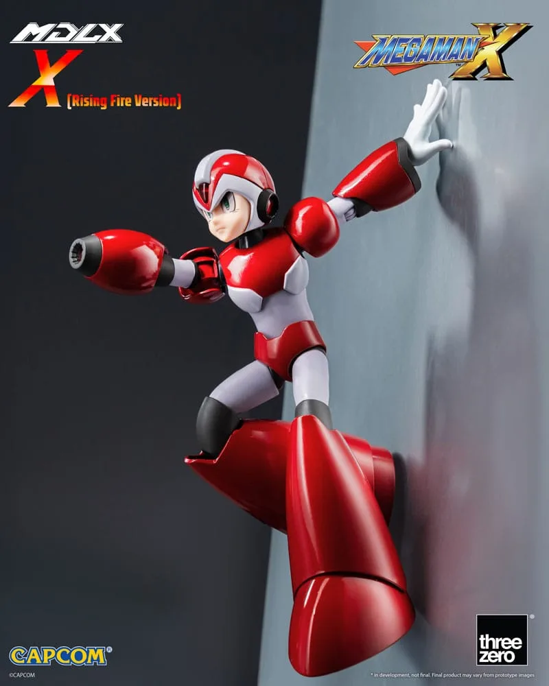 Mega Man MDLX Action Figure Rockman X / Mega Man X (Rising Fire Version) 12 cm by ThreeZero - Mega Man