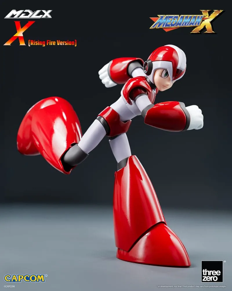 Mega Man MDLX Action Figure Rockman X / Mega Man X (Rising Fire Version) 12 cm by ThreeZero - Mega Man