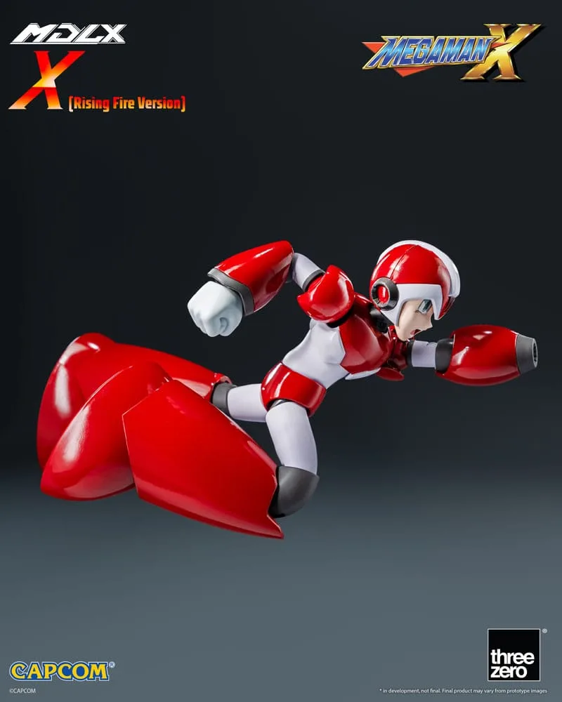 Mega Man MDLX Action Figure Rockman X / Mega Man X (Rising Fire Version) 12 cm by ThreeZero - Mega Man
