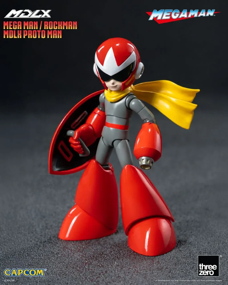 Mega Man MDLX Action Figure Rockman / Mega Man Proto Man 10 cm by ThreeZero - Mega Man