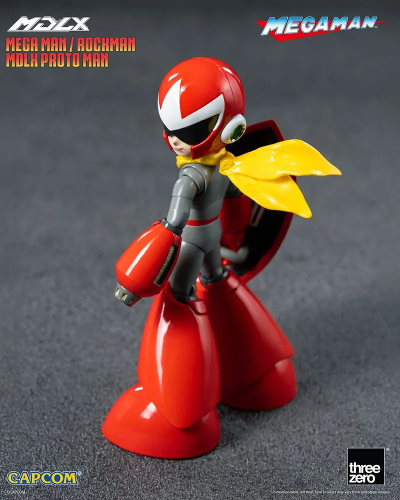 Mega Man MDLX Action Figure Rockman / Mega Man Proto Man 10 cm by ThreeZero - Mega Man