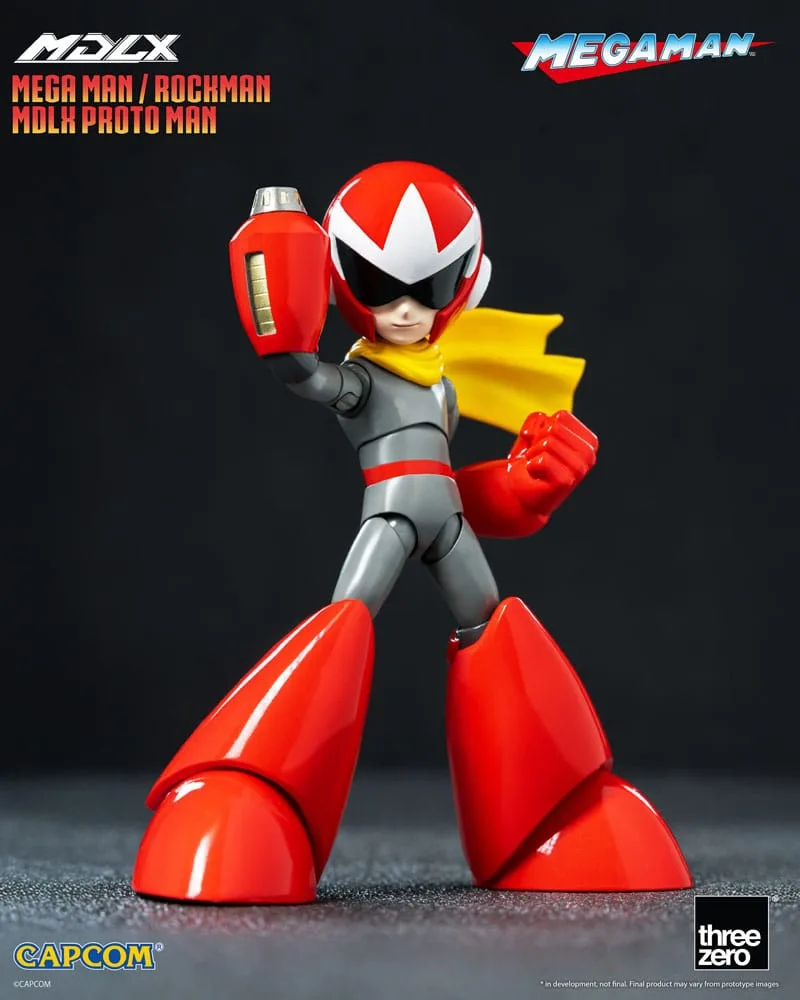 Mega Man MDLX Action Figure Rockman / Mega Man Proto Man 10 cm by ThreeZero - Mega Man