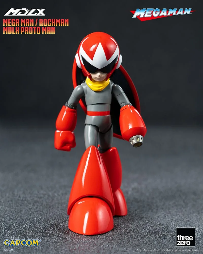 Mega Man MDLX Action Figure Rockman / Mega Man Proto Man 10 cm by ThreeZero - Mega Man
