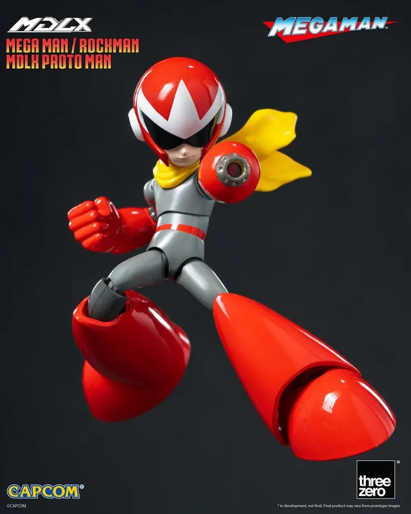 Mega Man MDLX Action Figure Rockman / Mega Man Proto Man 10 cm by ThreeZero - Mega Man