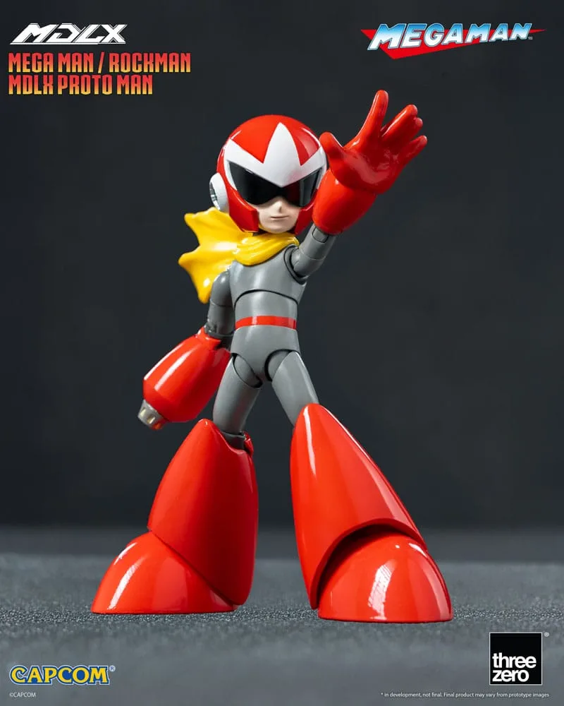 Mega Man MDLX Action Figure Rockman / Mega Man Proto Man 10 cm by ThreeZero - Mega Man