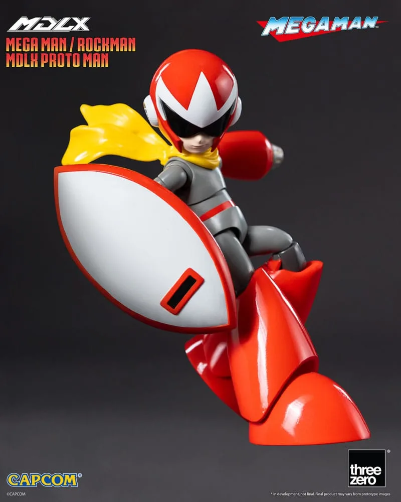 Mega Man MDLX Action Figure Rockman / Mega Man Proto Man 10 cm by ThreeZero - Mega Man