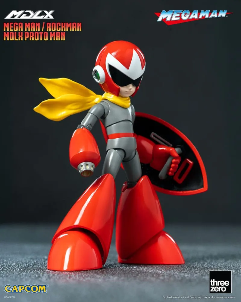 Mega Man MDLX Action Figure Rockman / Mega Man Proto Man 10 cm by ThreeZero - Mega Man