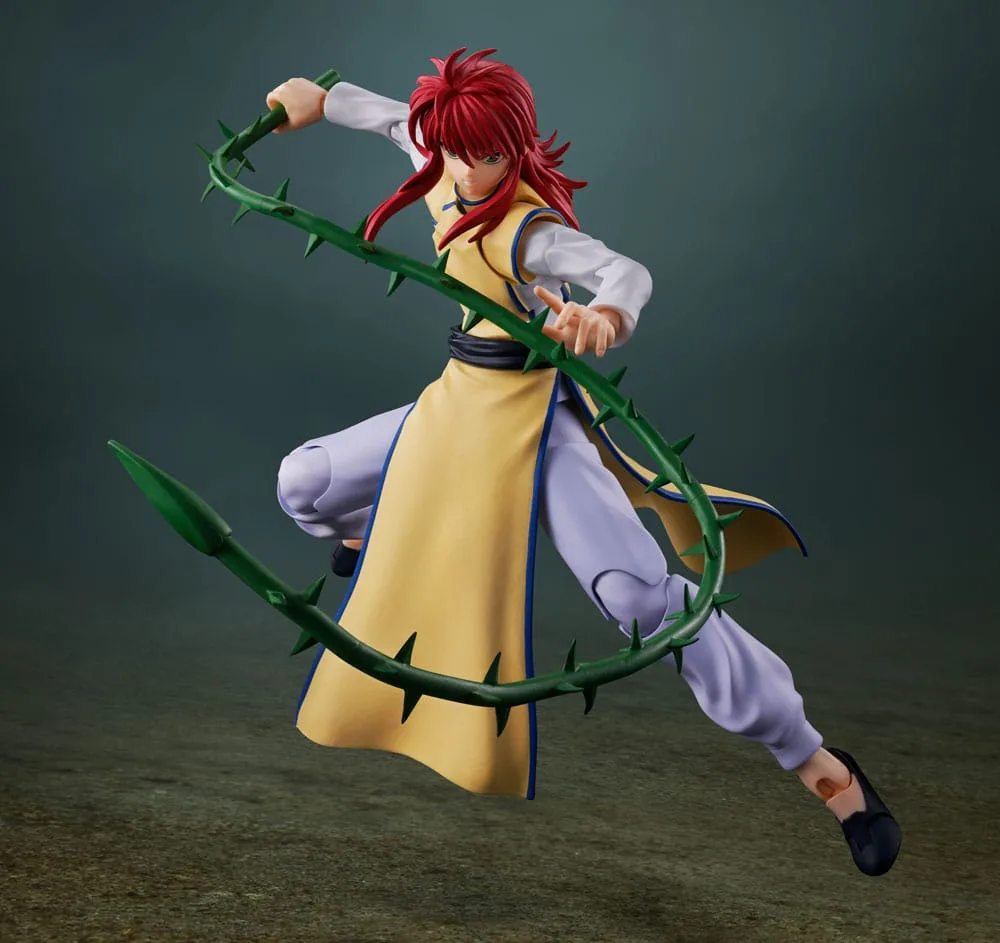 Yu Yu Hakusho S.H. Figuarts Action Figure Kurama 15 cm by Bandai Tamashii Nations - Yu Yu Hakusho