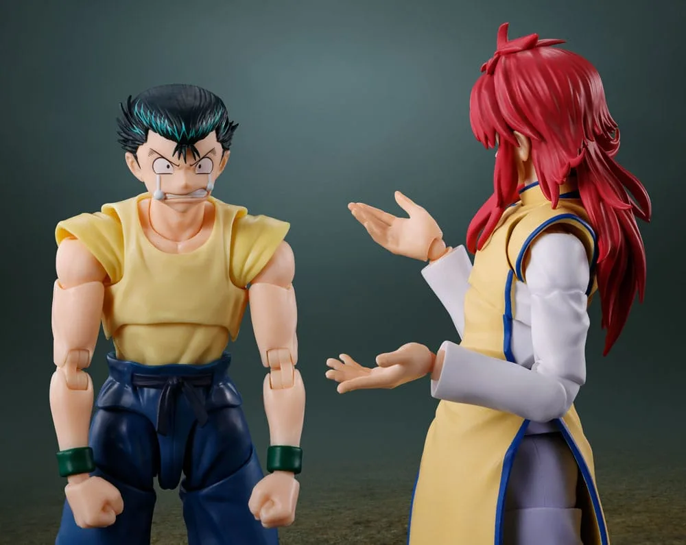 Yu Yu Hakusho S.H. Figuarts Action Figure Kurama 15 cm by Bandai Tamashii Nations - Yu Yu Hakusho