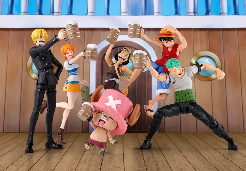 One Piece S.H. Figuarts Accessory Set The Straw Hat Crew Party Set by Bandai Tamashii Nations - One Piece
