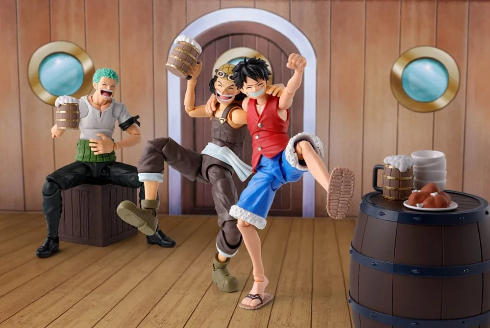 One Piece S.H. Figuarts Accessory Set The Straw Hat Crew Party Set by Bandai Tamashii Nations - One Piece