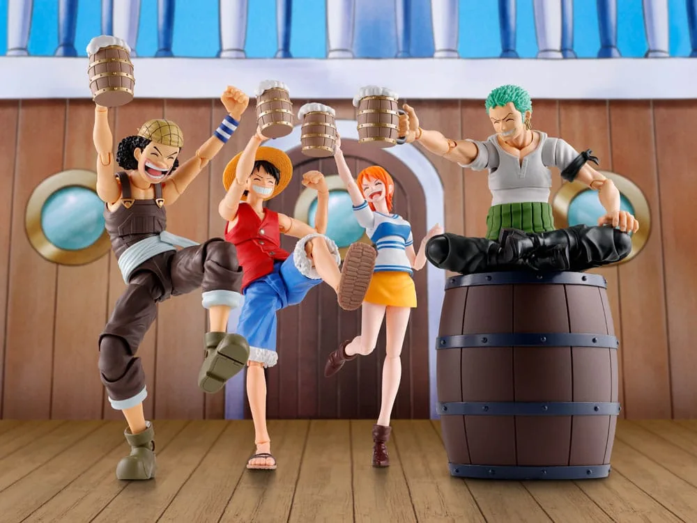 One Piece S.H. Figuarts Accessory Set The Straw Hat Crew Party Set by Bandai Tamashii Nations - One Piece