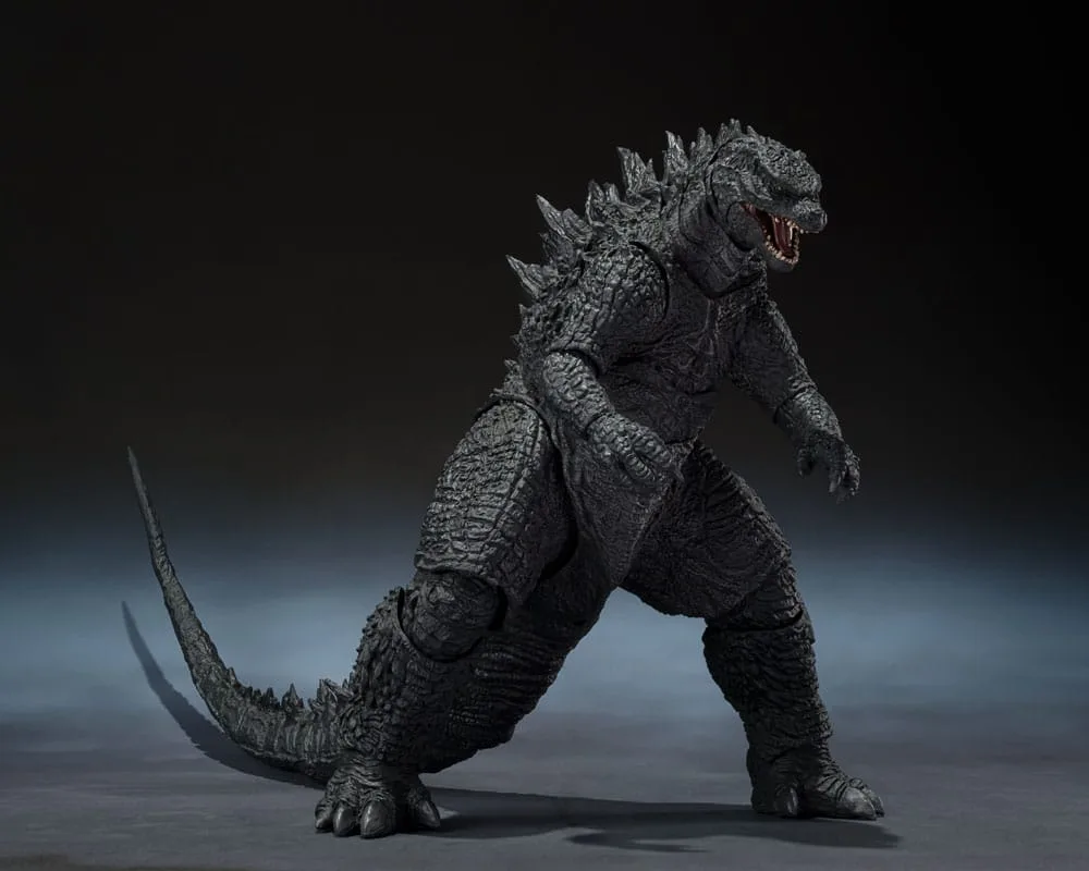 Godzilla 2014 S.H.MonsterArts Action Figure Godzilla Movie Graphic Plus 15 cm by Bandai Tamashii Nations - Godzilla