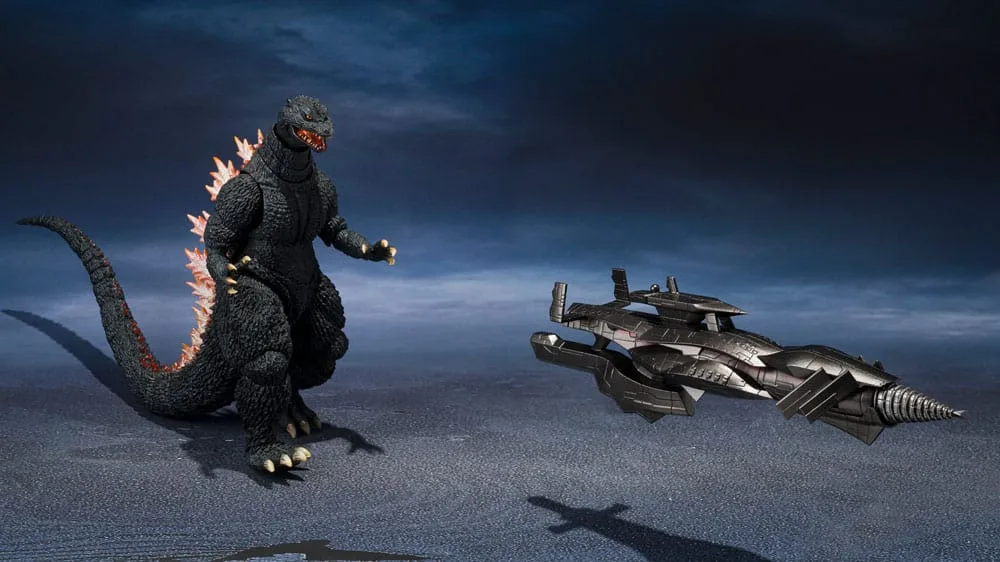 Godzilla: Final Wars S.H.MonsterArts Action Figure Godzilla Heat Ray Ver. vs. New Gotengo 16 cm by Bandai Tamashii Nations - Godzilla
