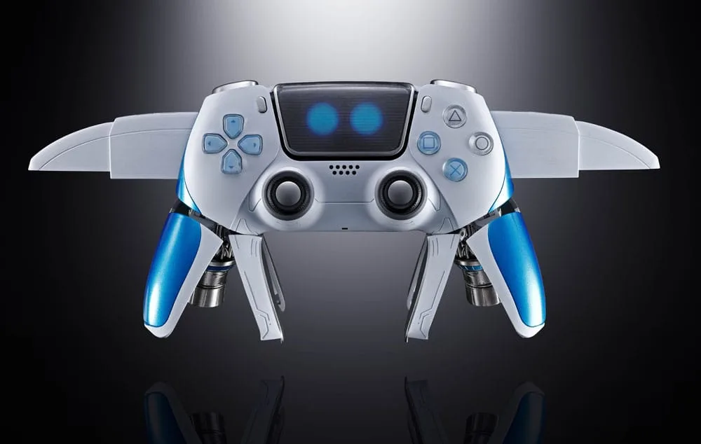 Astro Bot Chogokin Action Figure Astro Bot & Dual Speeder by Bandai Tamashii Nations - Astro Bot