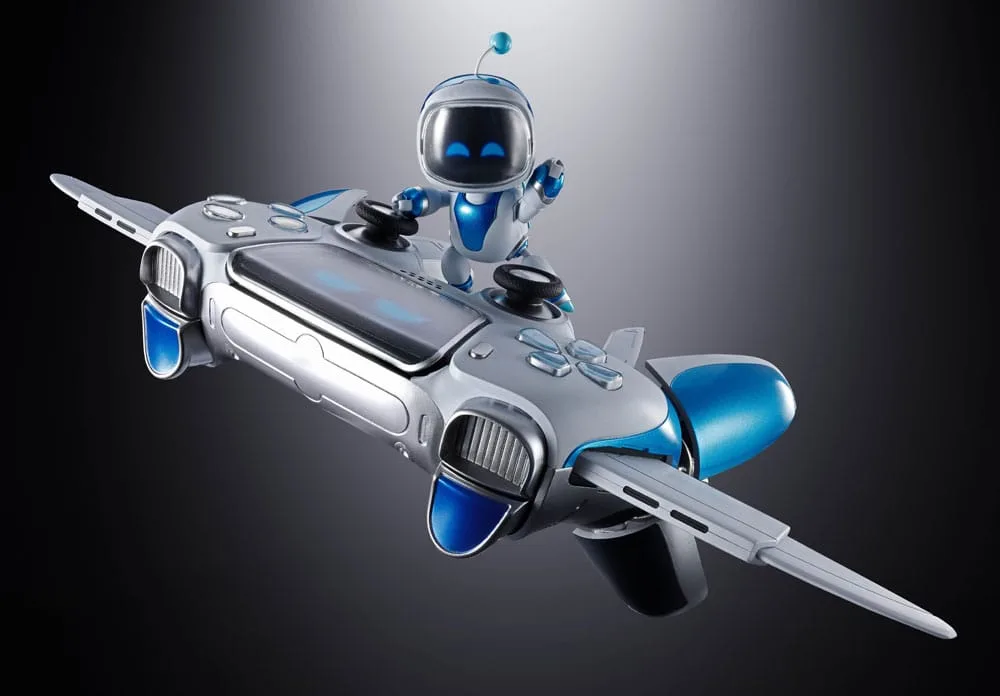 Astro Bot Chogokin Action Figure Astro Bot & Dual Speeder by Bandai Tamashii Nations - Astro Bot