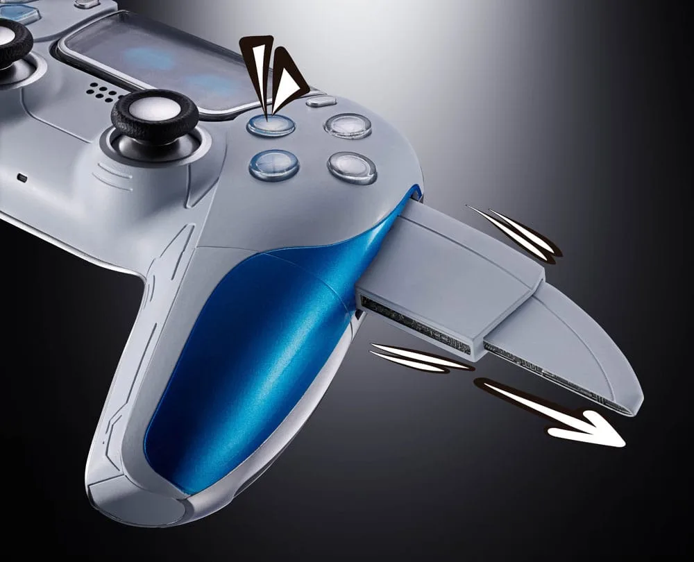 Astro Bot Chogokin Action Figure Astro Bot & Dual Speeder by Bandai Tamashii Nations - Astro Bot