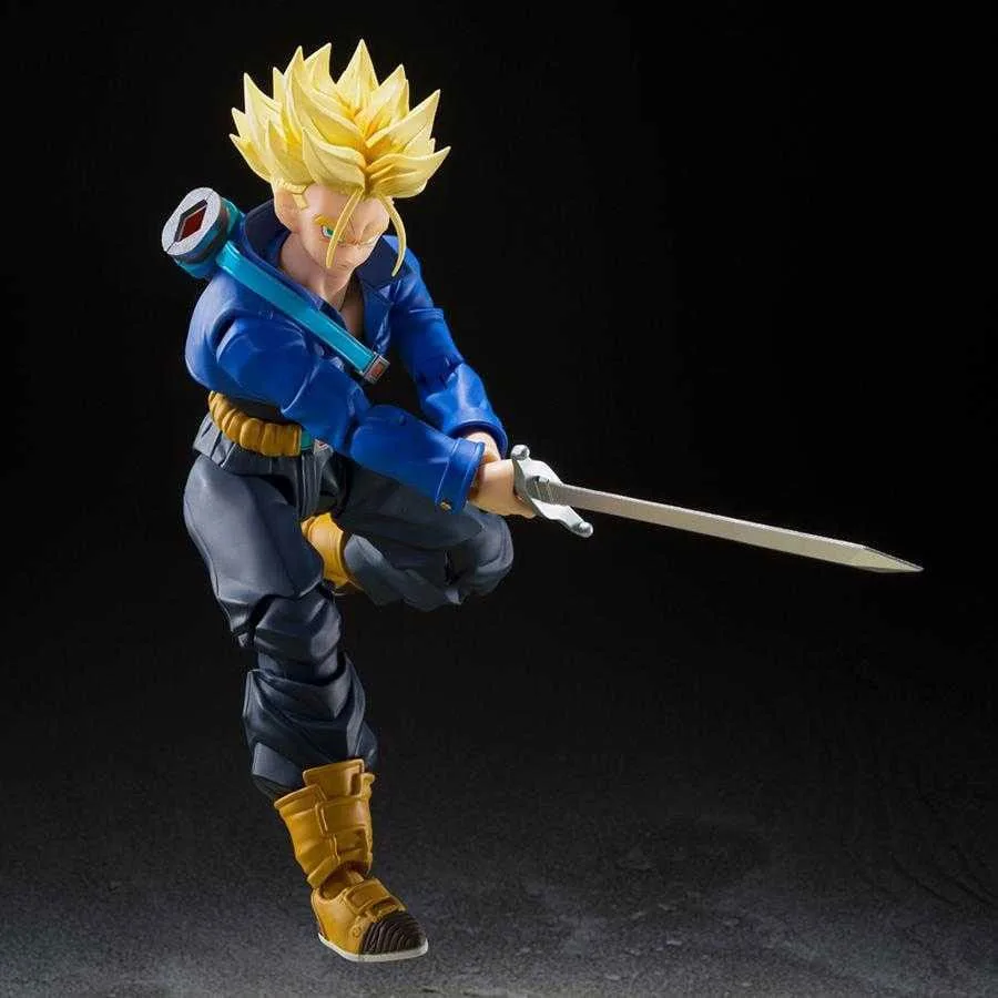 Dragon Ball Z S.H. Figuarts Action Figure Super Saiyan Trunks The Boy from the Future (Reissue) 14 cm by Bandai Tamashii Nations - Dragon Ball