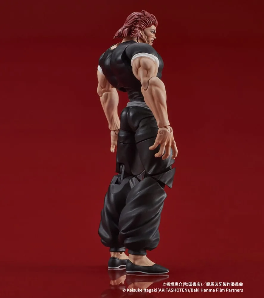 Baki Hanma Digaction Action Figure Yujiro Hanma 7 cm by Digism - Baki