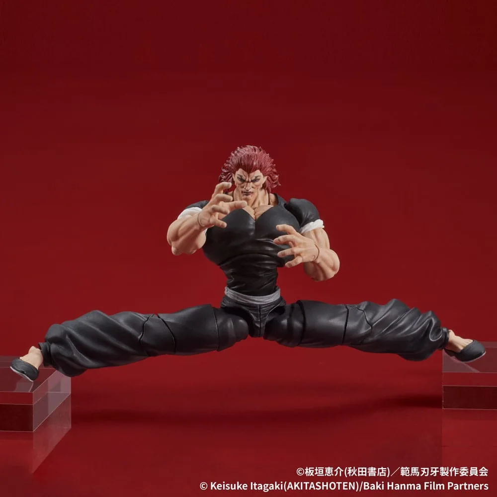Baki Hanma Digaction Action Figure Yujiro Hanma 7 cm by Digism - Baki
