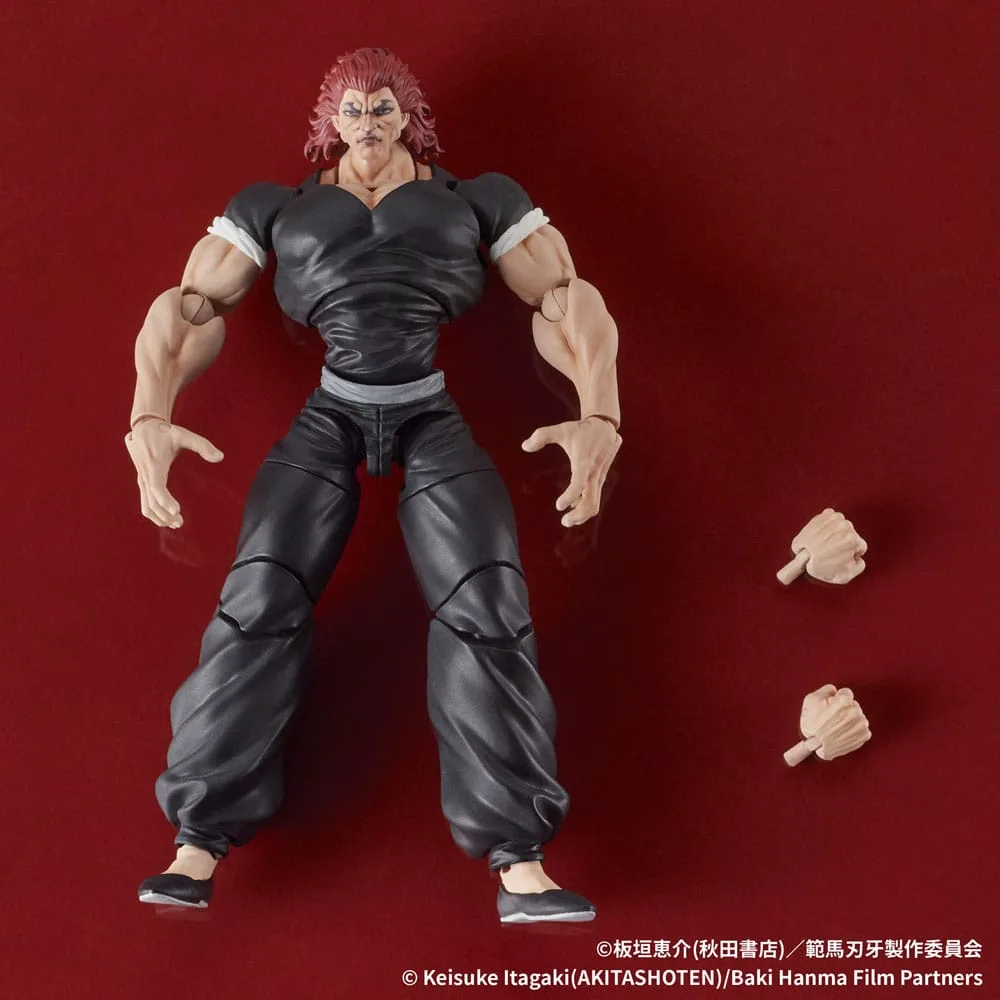 Baki Hanma Digaction Action Figure Yujiro Hanma 7 cm by Digism - Baki