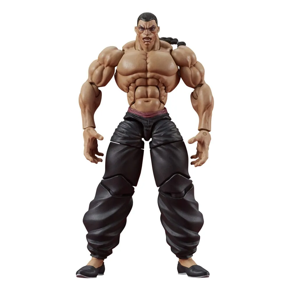 Baki Hanma Digaction Action Figure Retsu Kaioh 7 cm by Digism - Baki