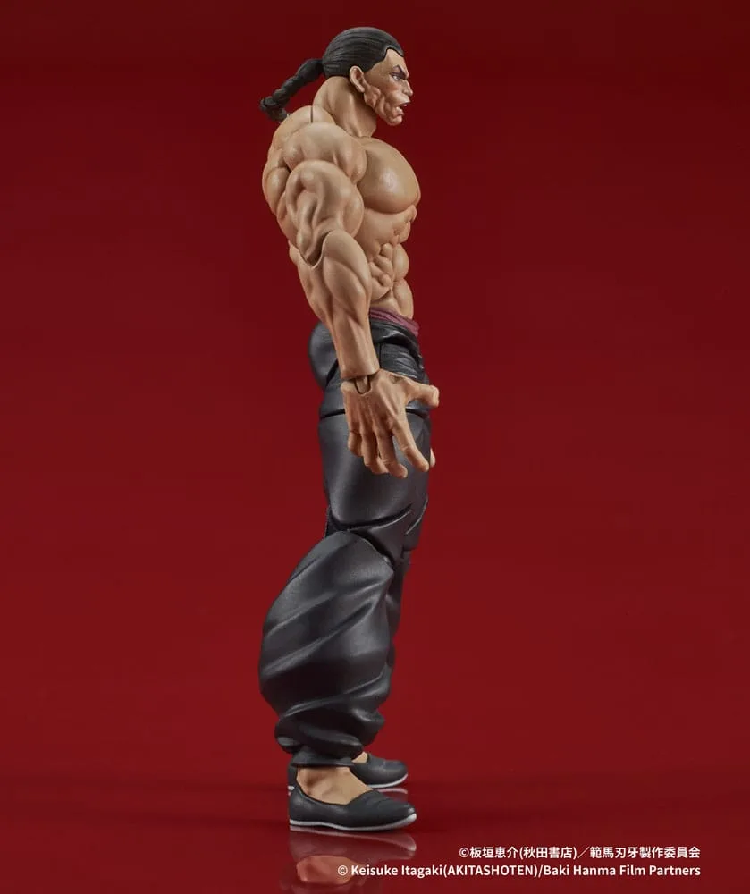 Baki Hanma Digaction Action Figure Retsu Kaioh 7 cm by Digism - Baki