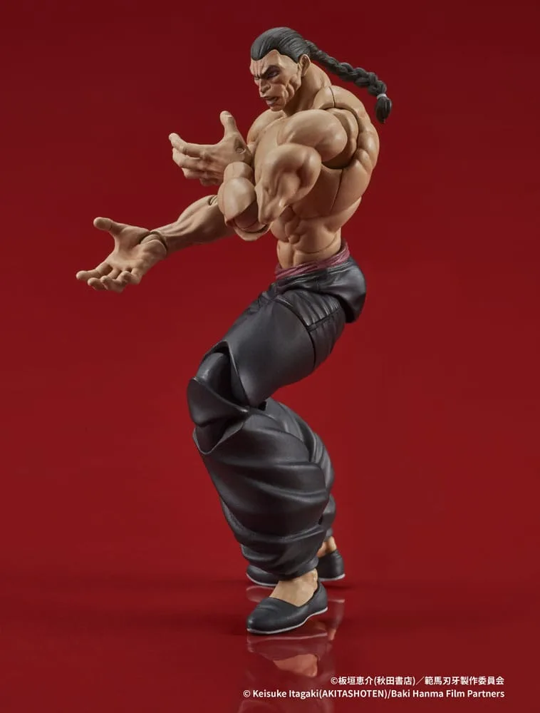 Baki Hanma Digaction Action Figure Retsu Kaioh 7 cm by Digism - Baki