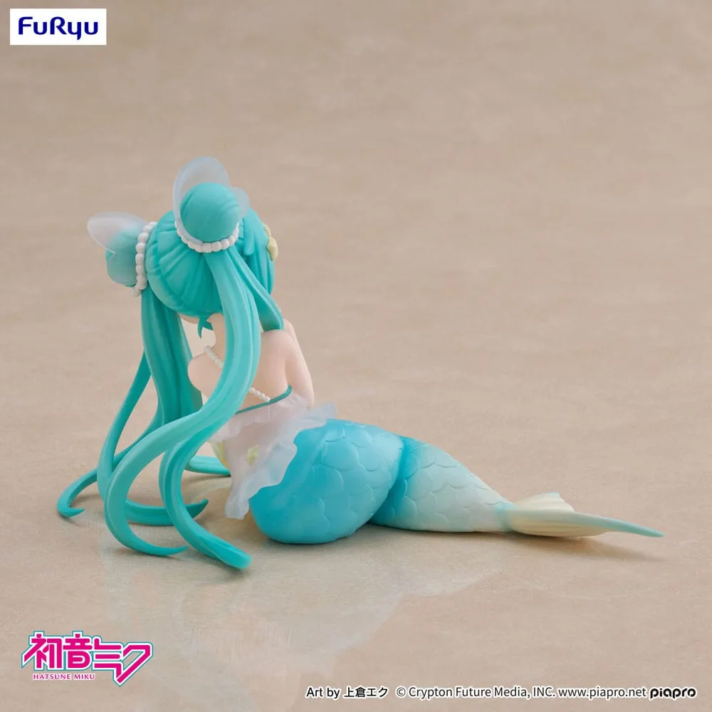 Hatsune Miku Desktop Fairy PVC Statue Hatsune Miku Mermaid princess Ver. 9 cm by Furyu - Hatsune Miku