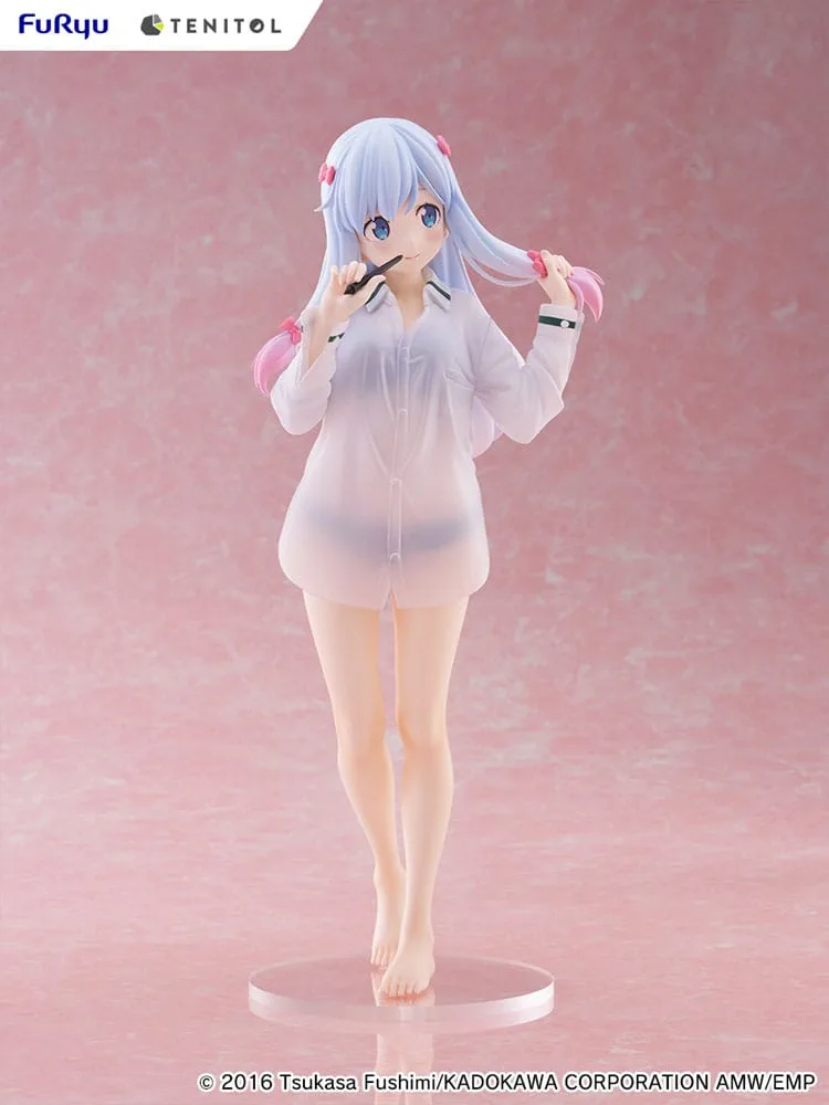 Eromanga Sensei Tenitol Tall PVC Statue Sagiri Izumi Shirts Ver. 30 cm by Furyu - Eromanga Sensei